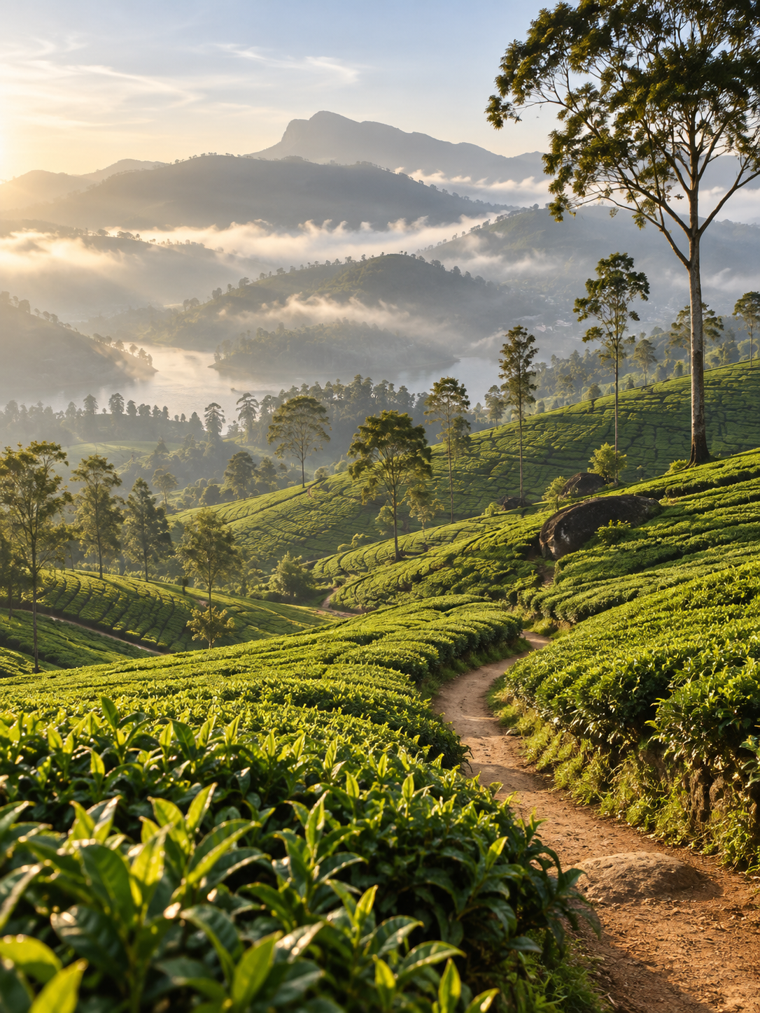 Sri Lanka tea country